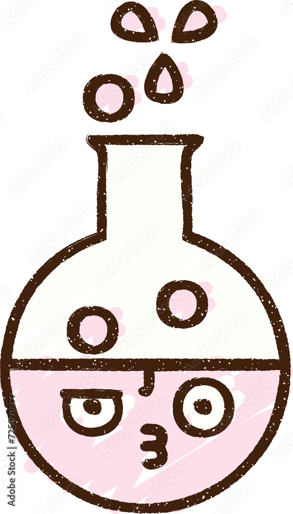Science Experiment Chalk Drawing Science Experiment Chalk Drawing