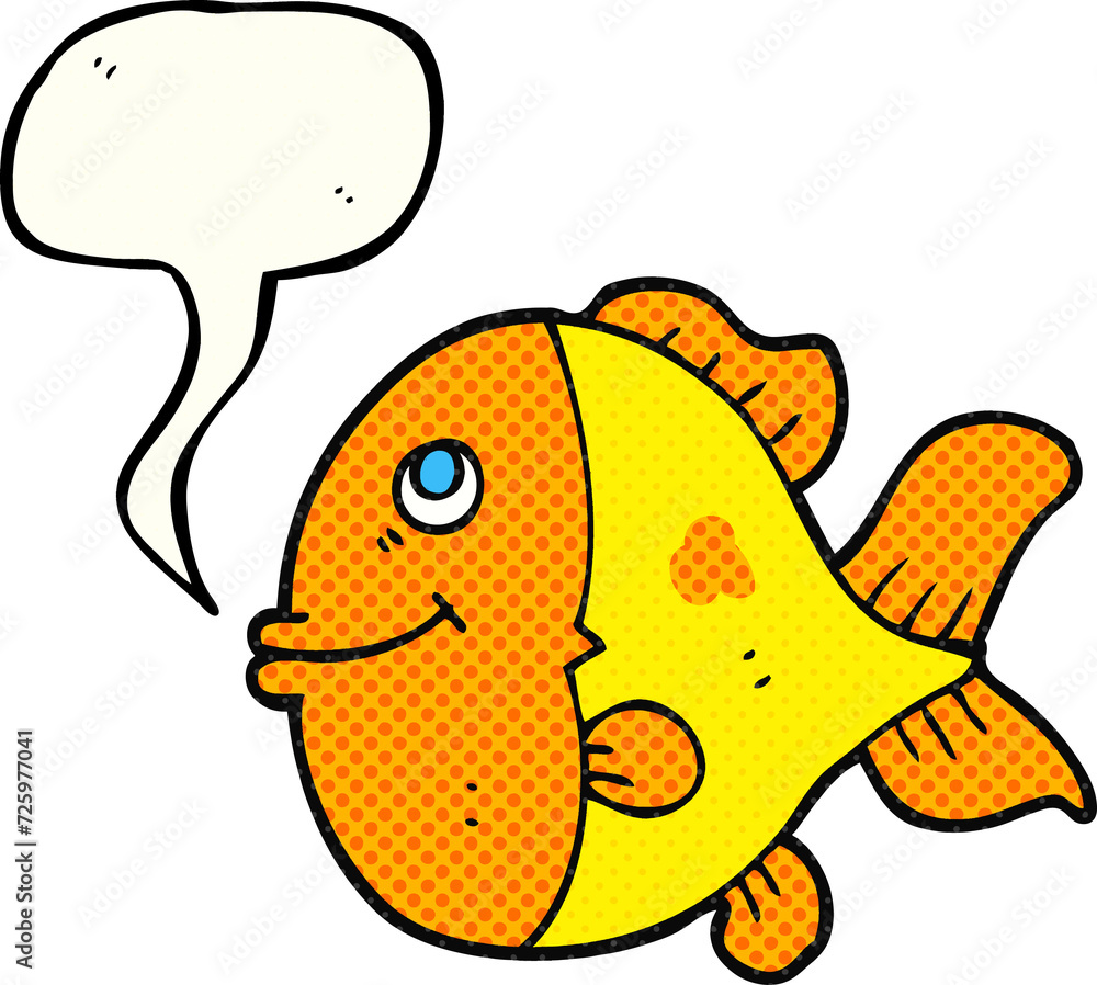 comic book speech bubble cartoon fish comic book speech bubble cartoon fish
