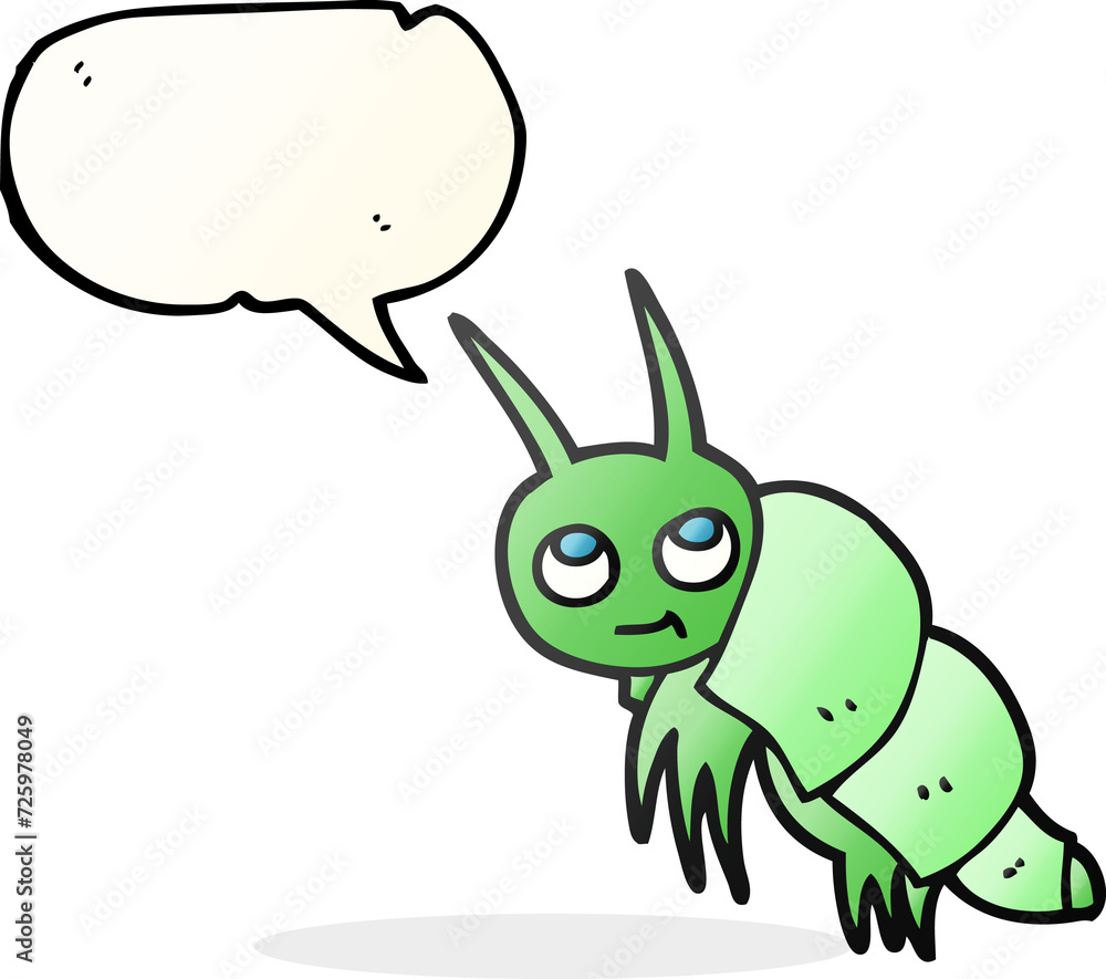 speech bubble cartoon little bug speech bubble cartoon little bug