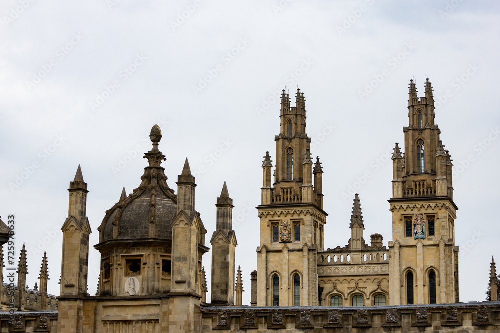 Costruzione della città di Oxford, Inghilterra