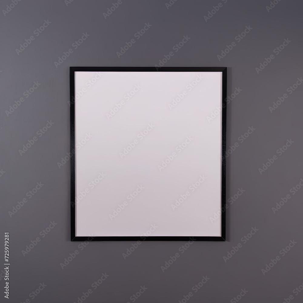 blank photo frame