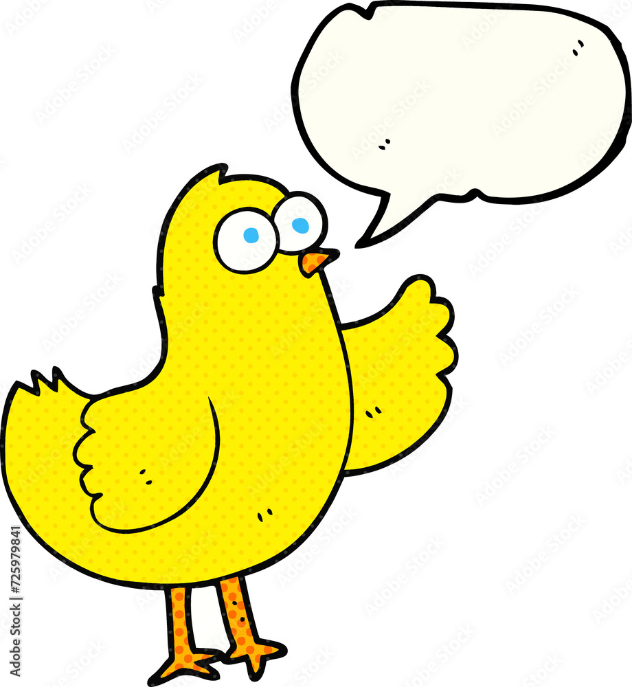 comic book speech bubble cartoon bird comic book speech bubble cartoon bird