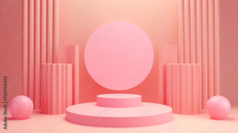 podium with geometric platform generative ai podium with geometric platform generative ai