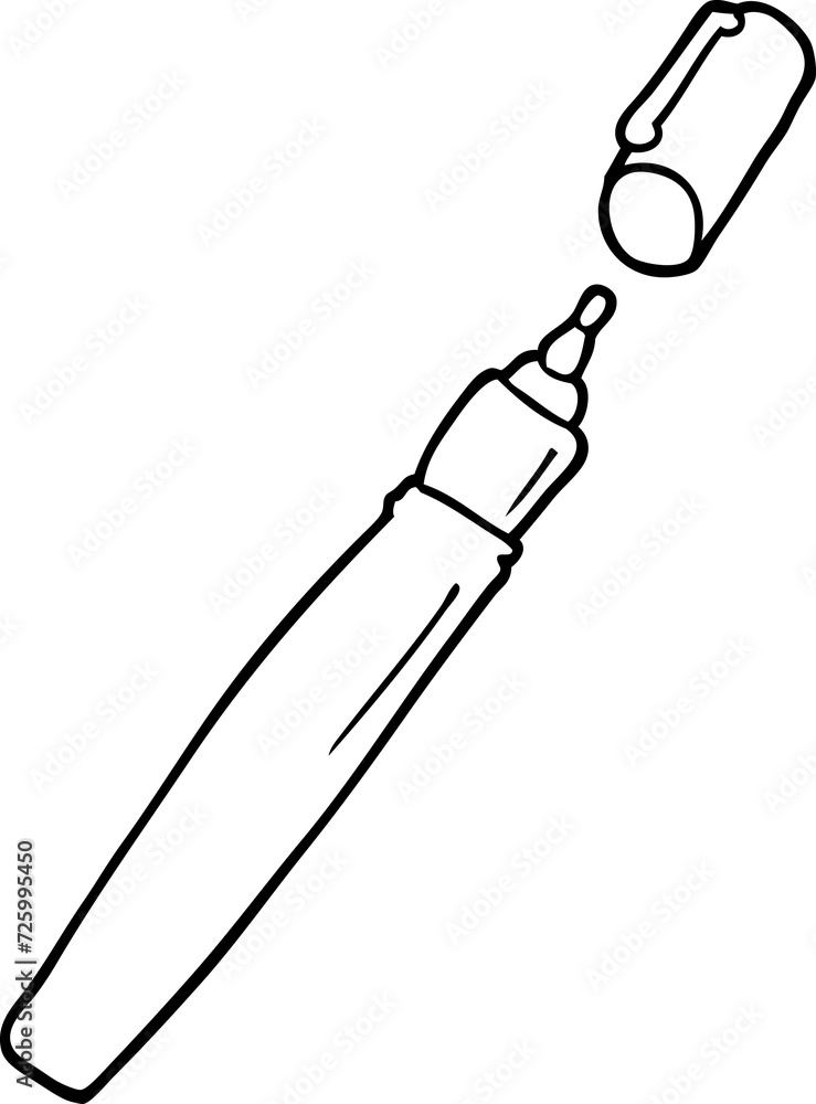 line drawing cartoon pen line drawing cartoon pen