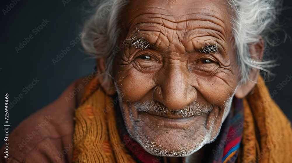 old man with deep wrinkles portrait, generative ai old man with deep wrinkles portrait, generative ai