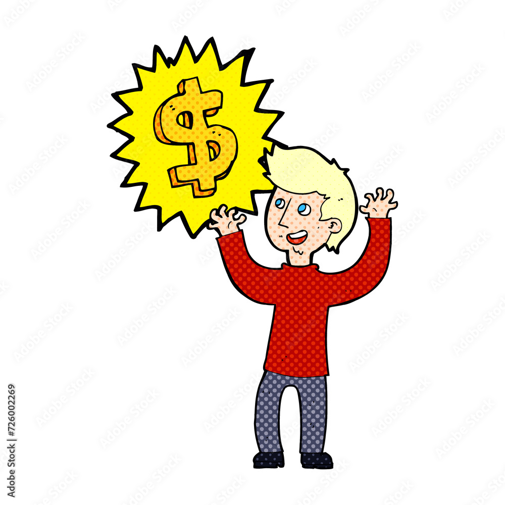making money cartoon making money cartoon