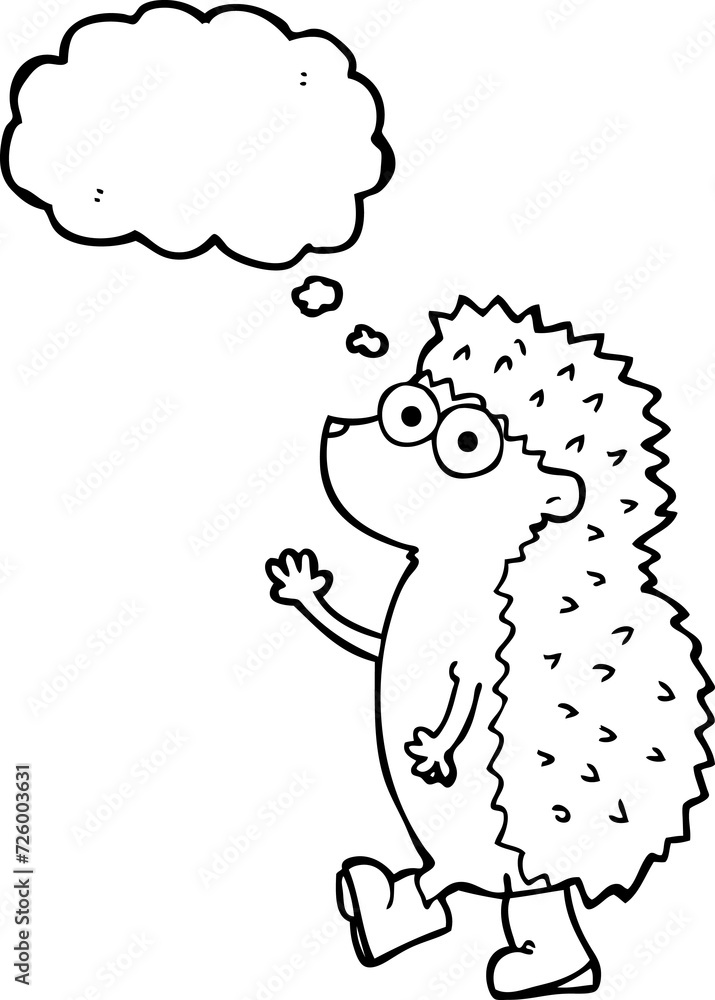 cute thought bubble cartoon hedgehog cute thought bubble cartoon hedgehog