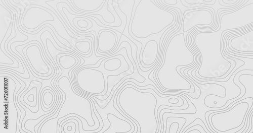 Contour Animation d'une carte topographique stylisée et d'une ligne géographique de relief montagneux, sur une toile de fond abstraite et ondulée présentant une carte quadrillée du terrain. (ID: 726011007)