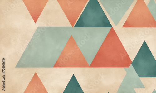 abstract triangle wallpaper vintage