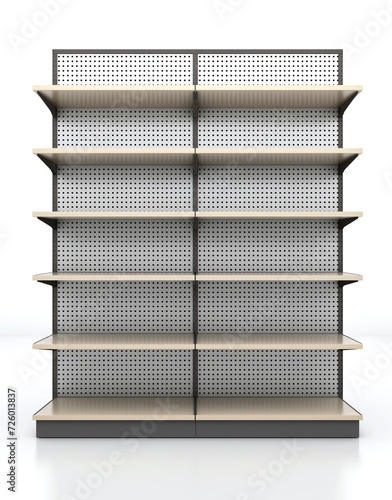 Store Shelves, Empty Shelf, Marketing Mockup © MrGeoff