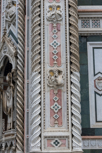 Parti della Chiesa di Santa Maria del Fiore (Duomo di Firenze), Italia