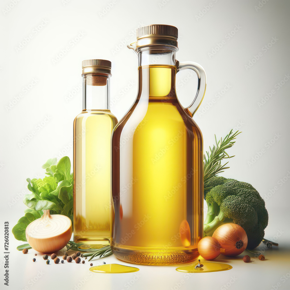 Vegetable cooking oil in glass bowl isolated on white background. sunflower oil, Pflanzenöl, растительное масло, canola oil, corn oil, safflower oil, soy oil, aceite vegetal. Vegetable cooking oil in glass bowl isolated on white background. sunflower oil, Pflanzenöl, растительное масло, canola oil, corn oil, safflower oil, soy oil, aceite vegetal.