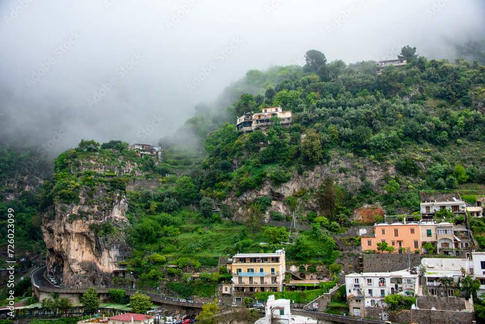 Obraz premium Town of Positano - Italy