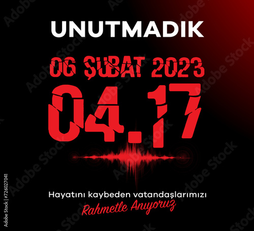 Türkiye Depremi. Translation: Turkey Earthquake. Get well soon to all of us. Kahramanmaras, Hatay, Osmaniye, Adıyaman, Gaziantep, Sanliurfa Diyarbakir, Malatya, Adana.
