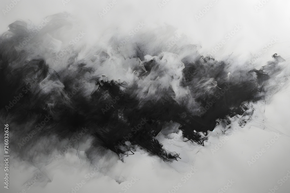 charcoal fog and smoke isolated on white charcoal fog and smoke isolated on white