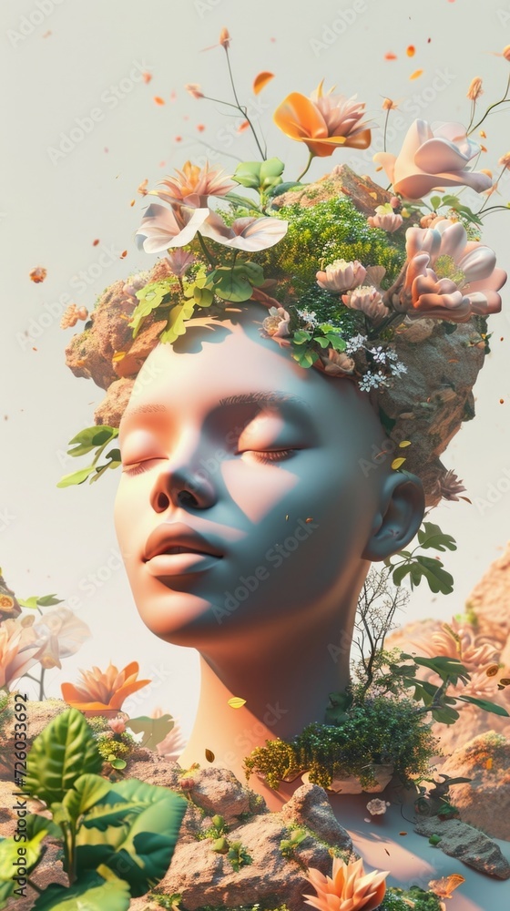 Cartoon digital avatar of Nature Nurturer Cartoon digital avatar of Nature Nurturer