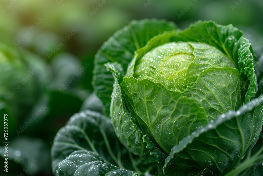 Cabbage harvest. Background with selective focus and copy space Cabbage harvest. Background with selective focus and copy space