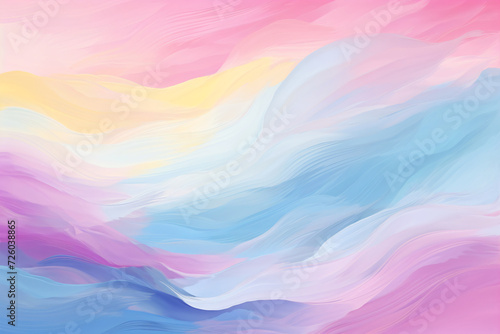 Pastel acrylic abstract background