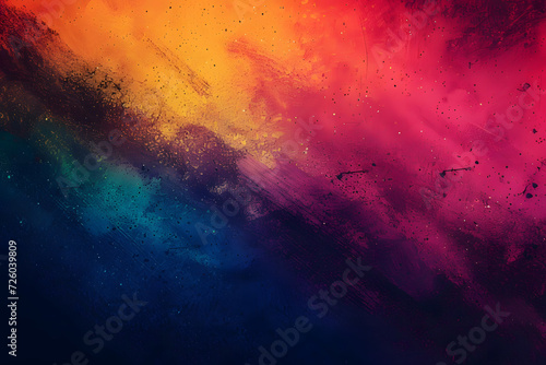 rainbowcolored abstract light background © Lin_Studio