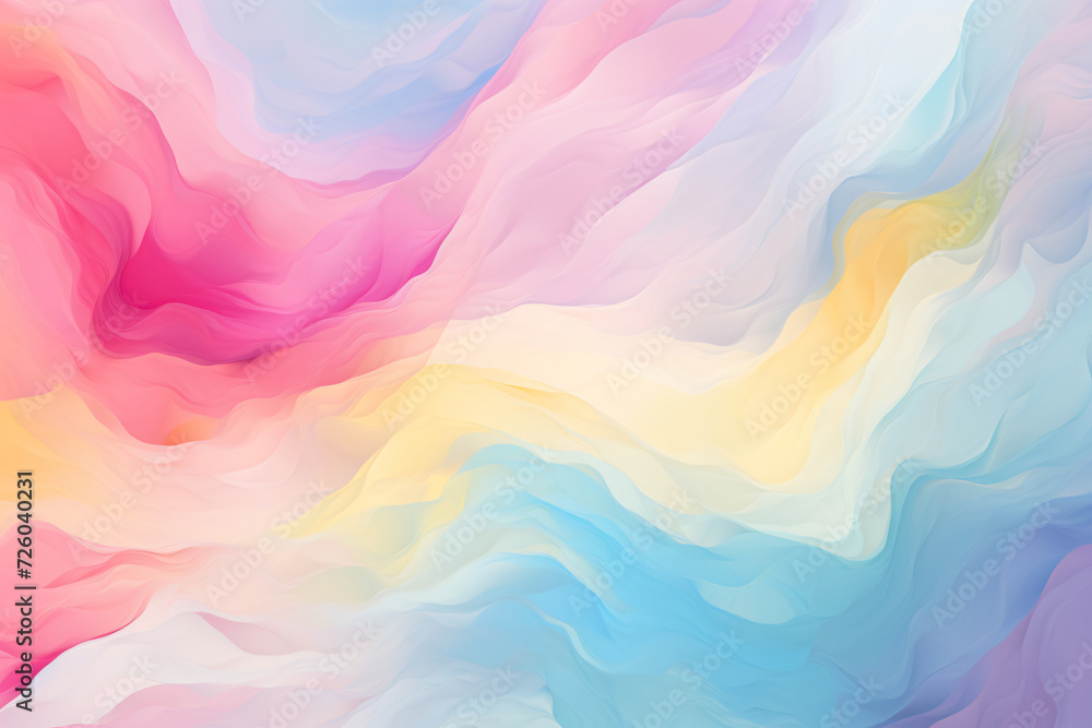 Pastel acrylic abstract background