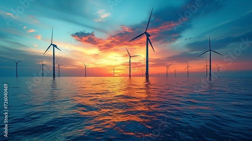 Ships and offshore wind farms: renewable energy