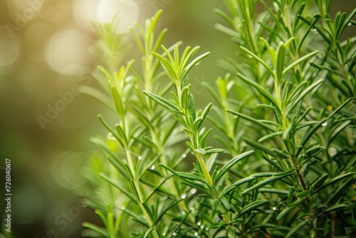 Rosemary leaves used as a perfume have medicinal qualities