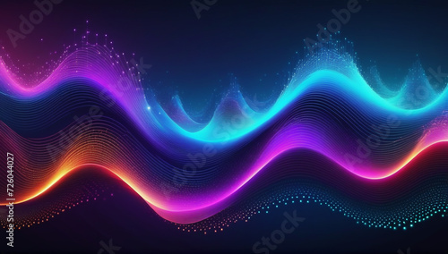  Opulent Wave Ballet: Crafting a Symphony of Luxurious Patterns in Elegant Dance abstract background modern futuristic graphic. texture design, bright poster, banner