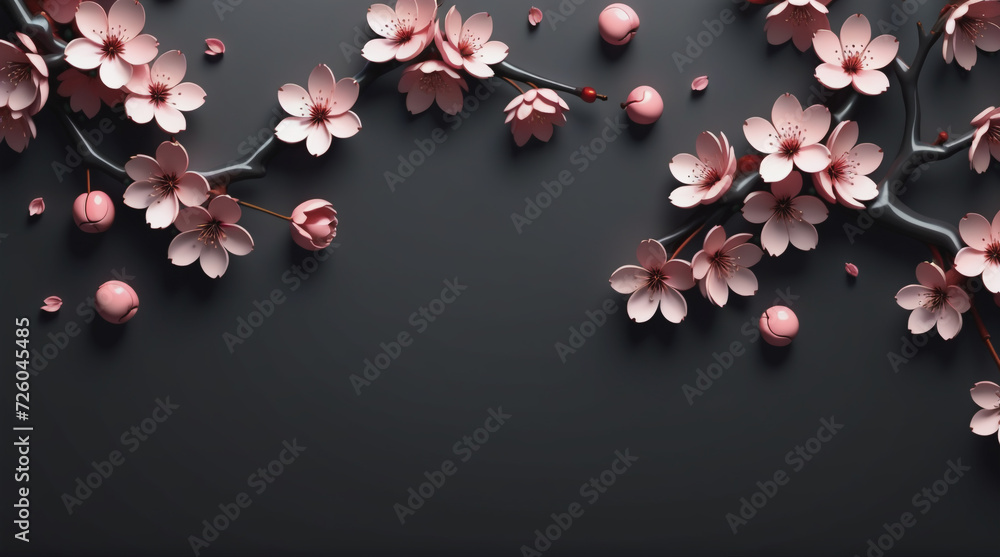 cherry blossom in the snow abstract background modern futuristic graphic. texture design, bright poster, banner cherry blossom in the snow abstract background modern futuristic graphic. texture design, bright poster, banner