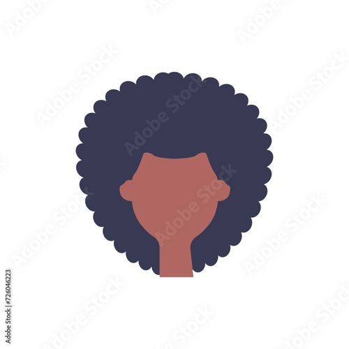 Fototapeta Naklejka Na Ścianę i Meble -  Afro icon design template isolated illustration