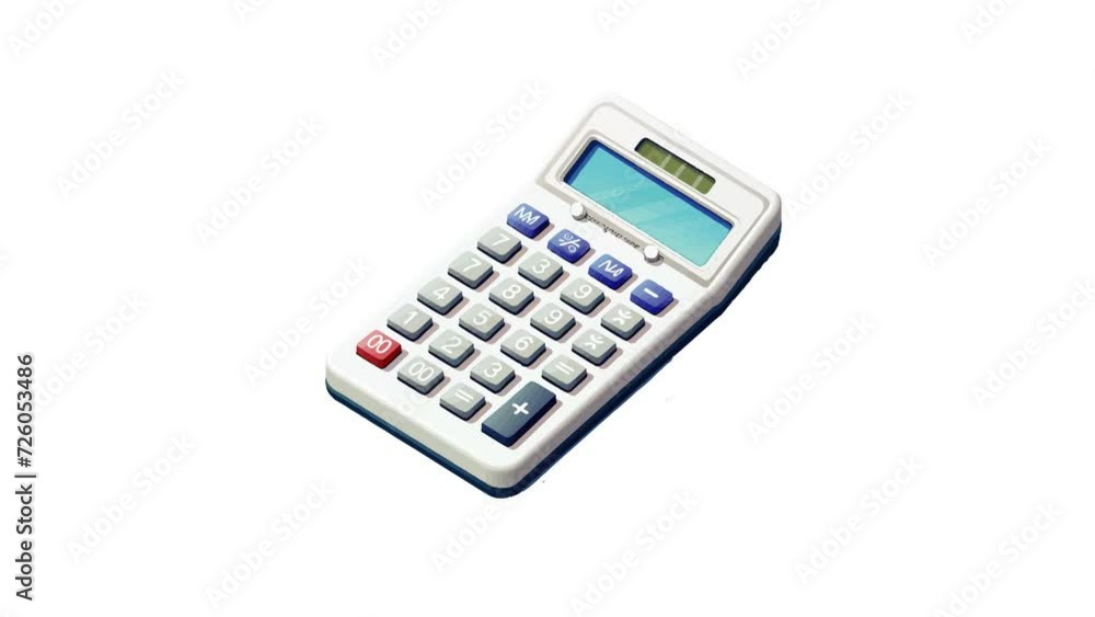 Calculator Icon of nice animated for your isometric videos easy to use with Transparent Background Calculator Icon of nice animated for your isometric videos easy to use with Transparent Background