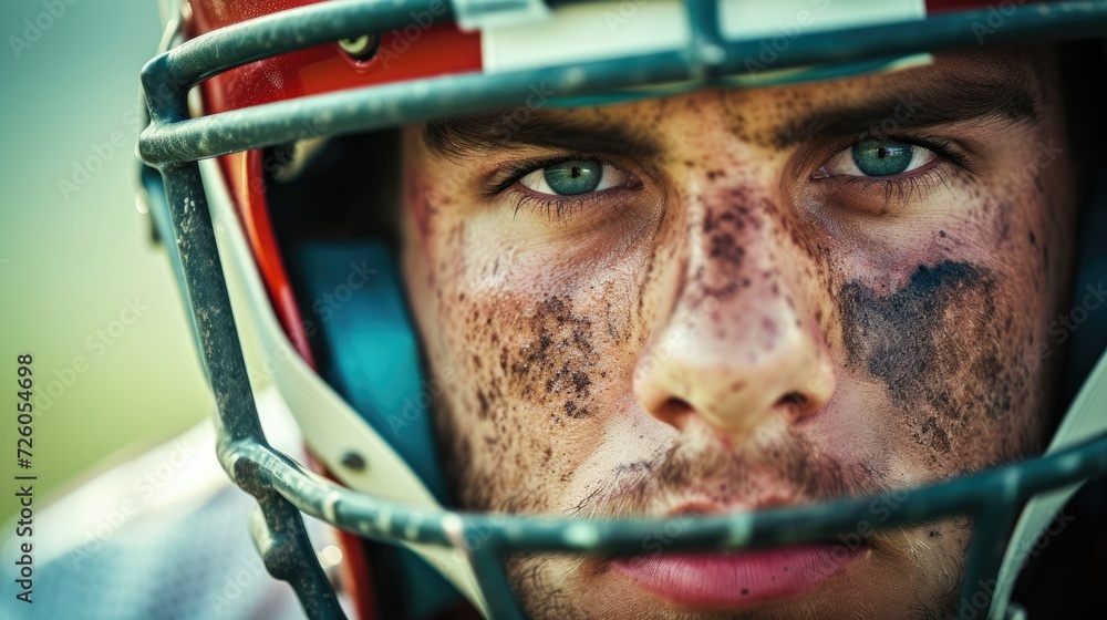 A famous athlete known for dominating on the field wears a weary expression as he navigates the constant media attention. A famous athlete known for dominating on the field wears a weary expression as he navigates the constant media attention.