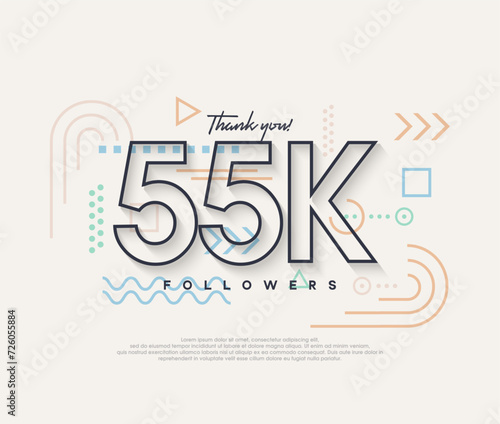 Line design  thank you very much to 55k followers.
