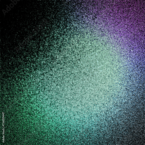 An abstract iridescent grainy grunge texture background image.