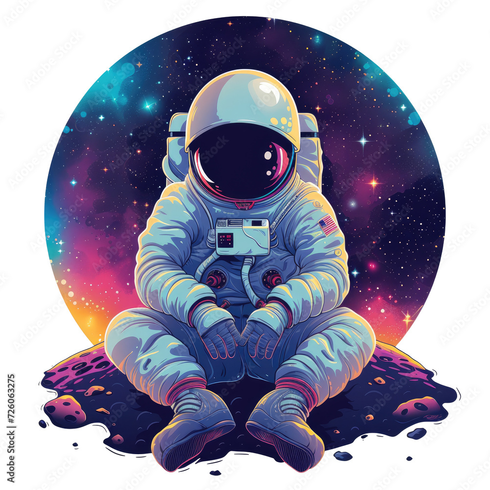 astronaut on the moon astronaut on the moon