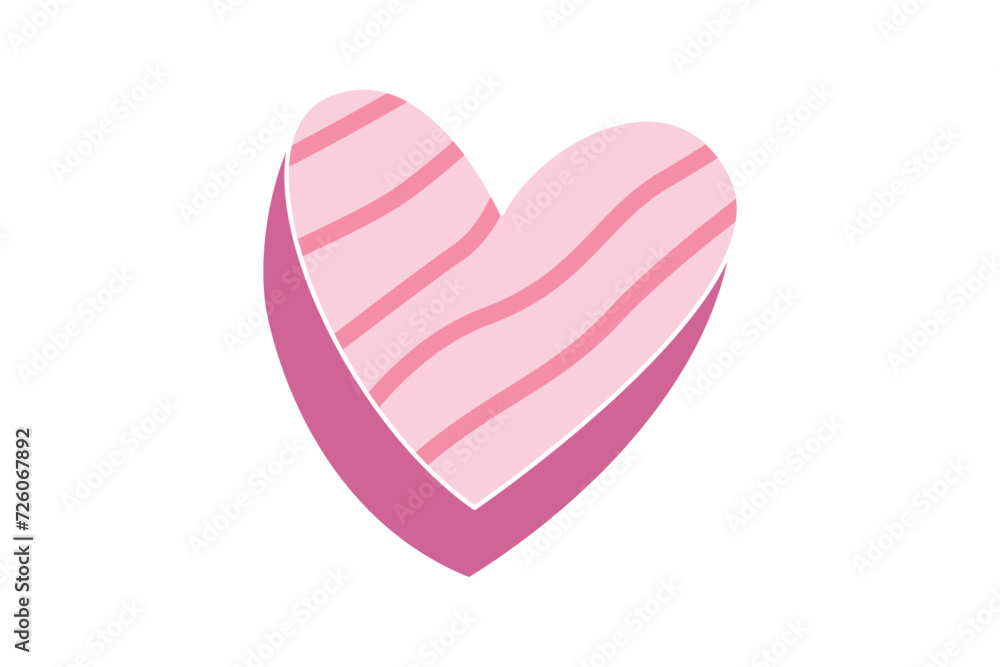 Cute Valentine Day Sticker Design Cute Valentine Day Sticker Design