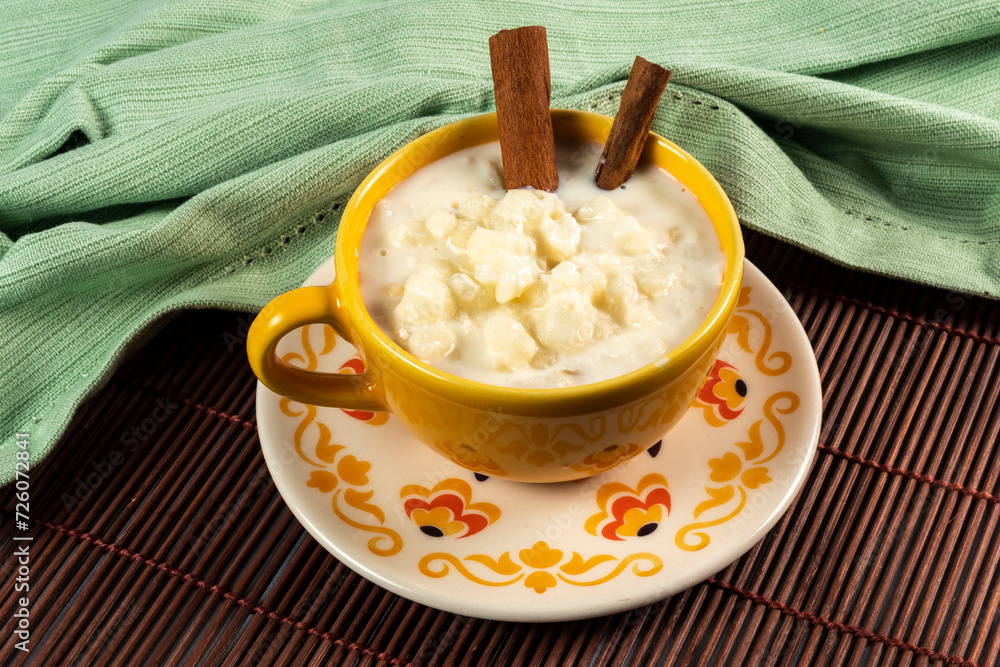 Φωτογραφία cup of canjica, typical food consumed in the Brazilian Festa Juninas