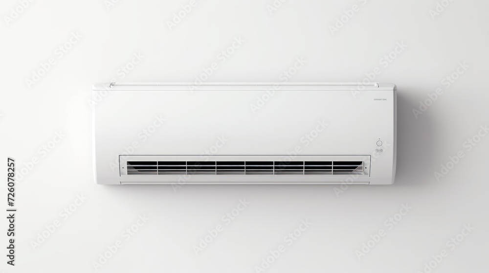 Air conditioner on a white background Air conditioner on a white background