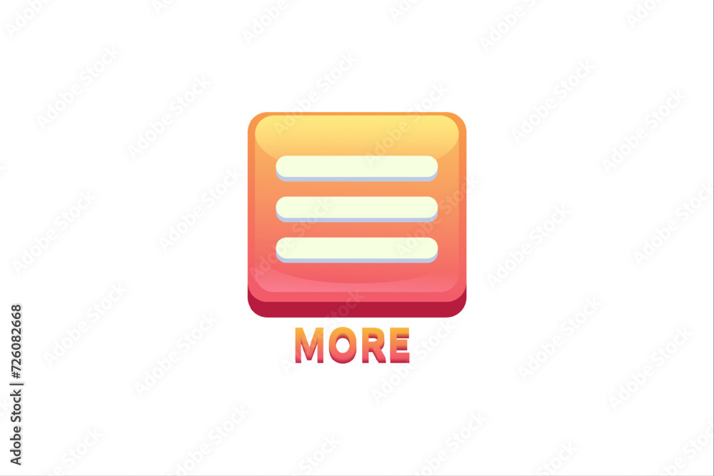 More Interface Flat Sticker Design More Interface Flat Sticker Design