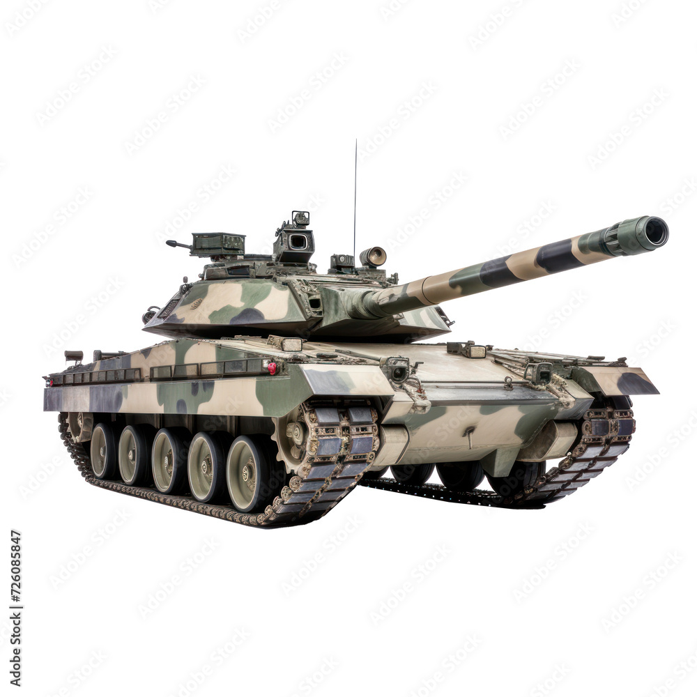 A of tank on transparency background PNG