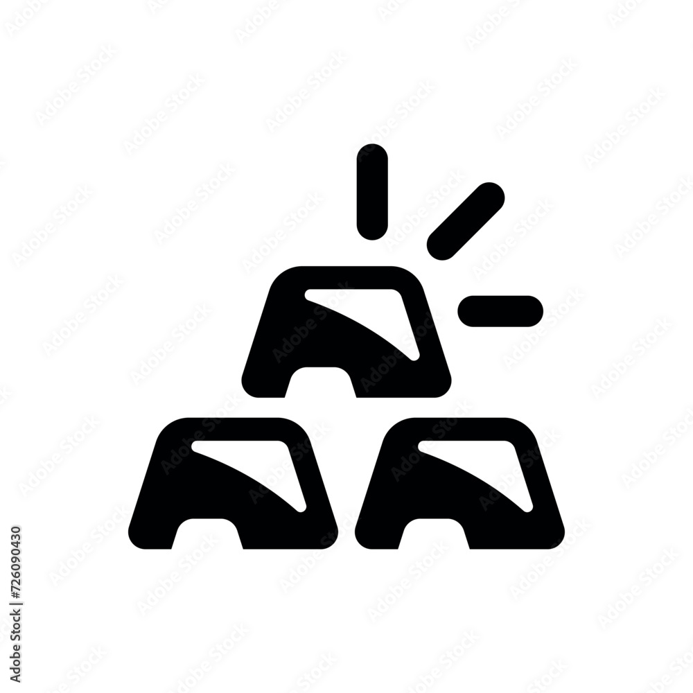 bullion icon vector illustration bullion icon vector illustration