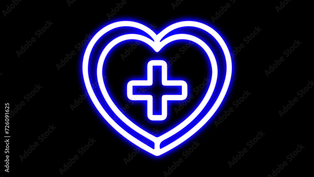 Obraz premium Abstract health science consist of health plus circle digital. Vector isolated icons. Medicine health hospital collection of signs symbol. 