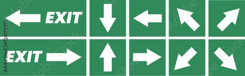 Free Download exit sign - GFXLoad