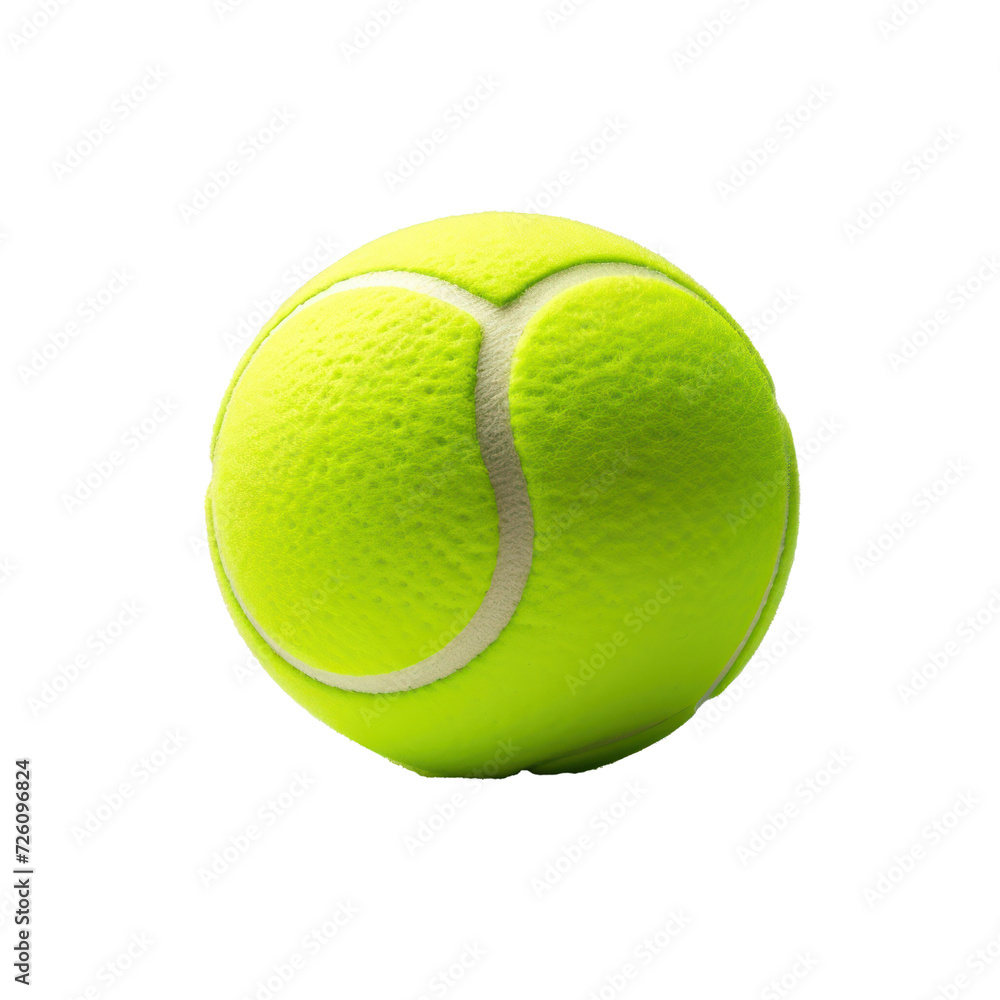 a tennis ball on transparency background PNG