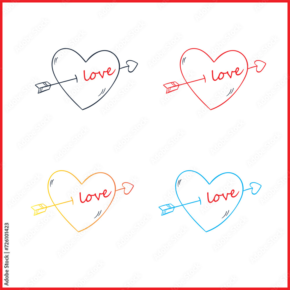 Valentines or love heart design Valentines or love heart design