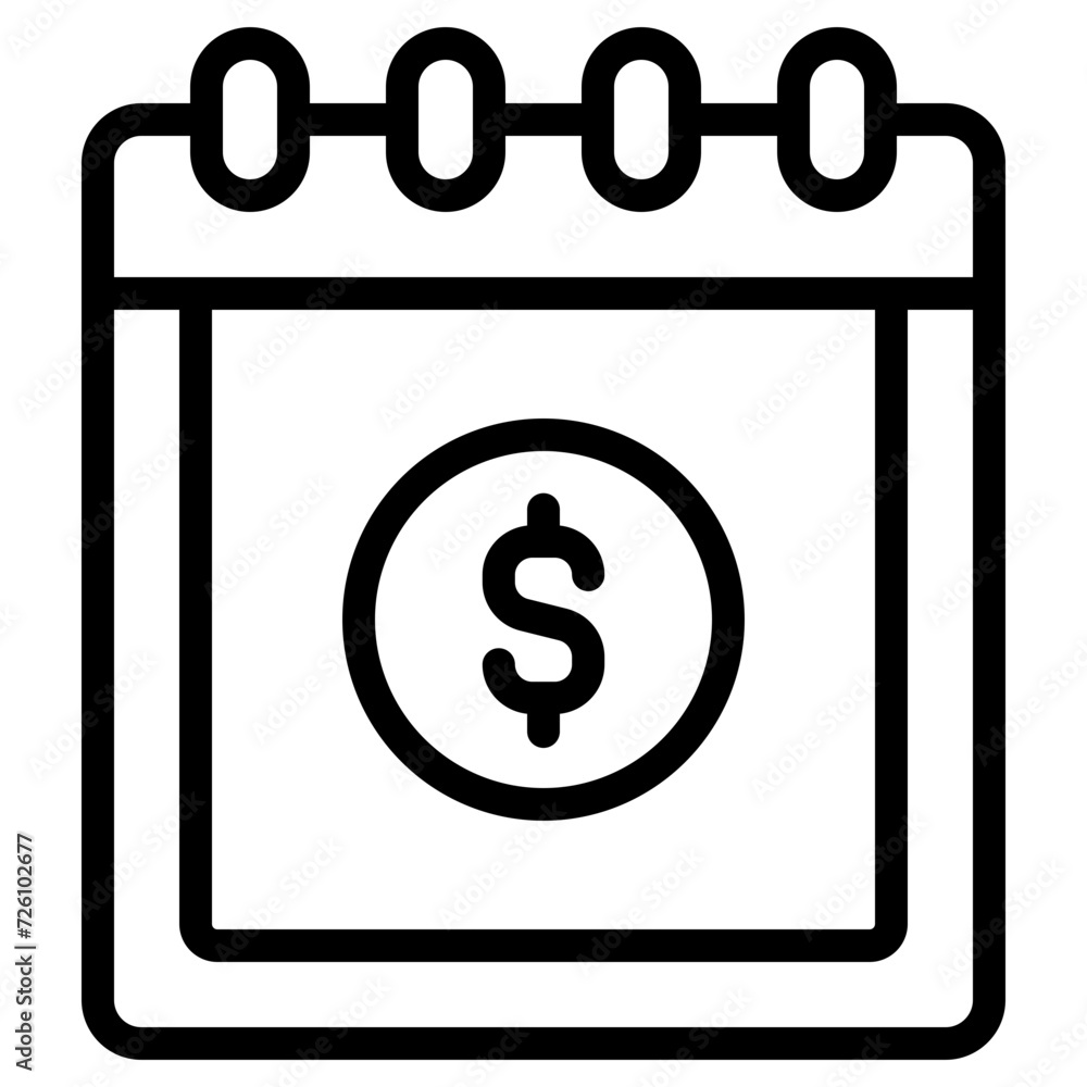 payment day icon payment day icon