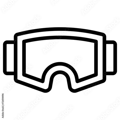 ski goggles icon