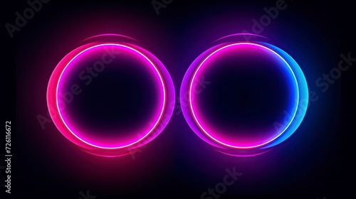 Flying through endless luminous tunnel. Construction with neon glowing hexagons. Hyper loop. Abstract creative futuristic background. Reflective surfaces. Modern colorful illumination. 3d rendering