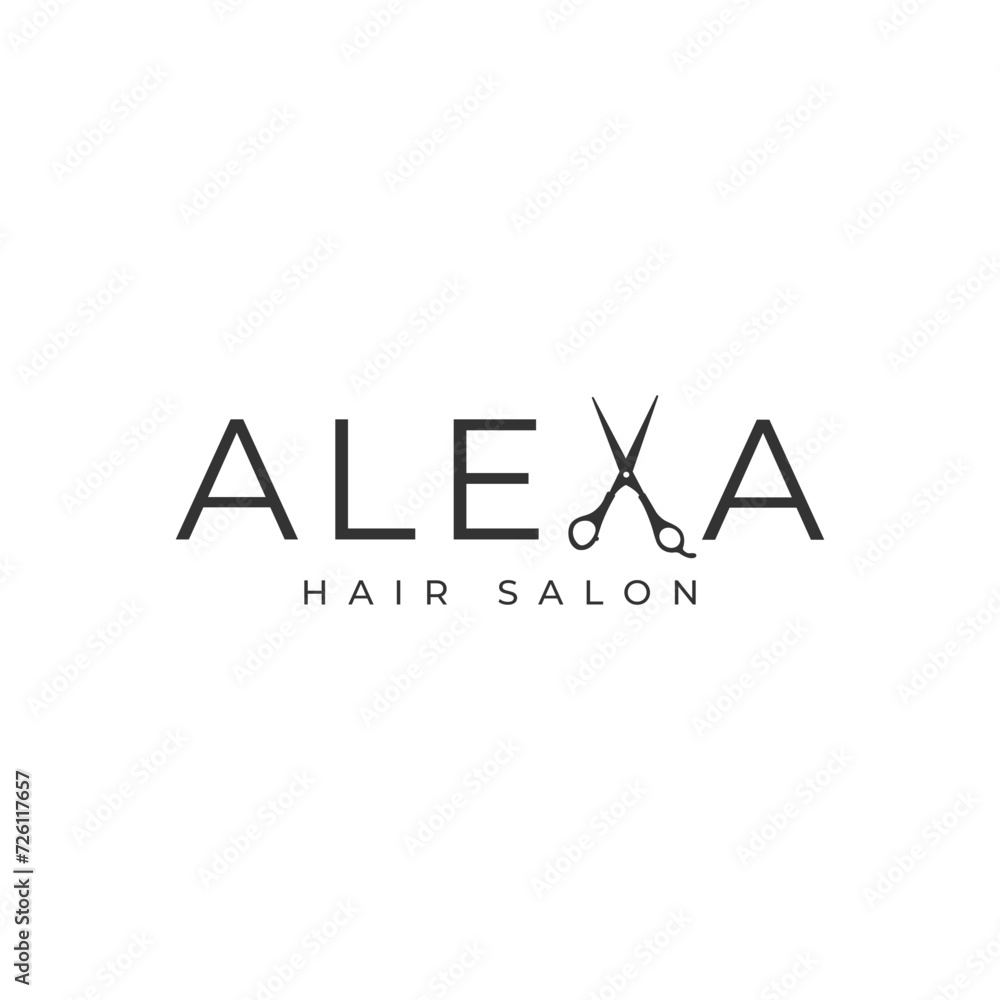 Hair salon, fashion logo. design template, vector illustration. Hair salon, fashion logo. design template, vector illustration.
