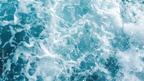 Pale blue sea surface abstract background