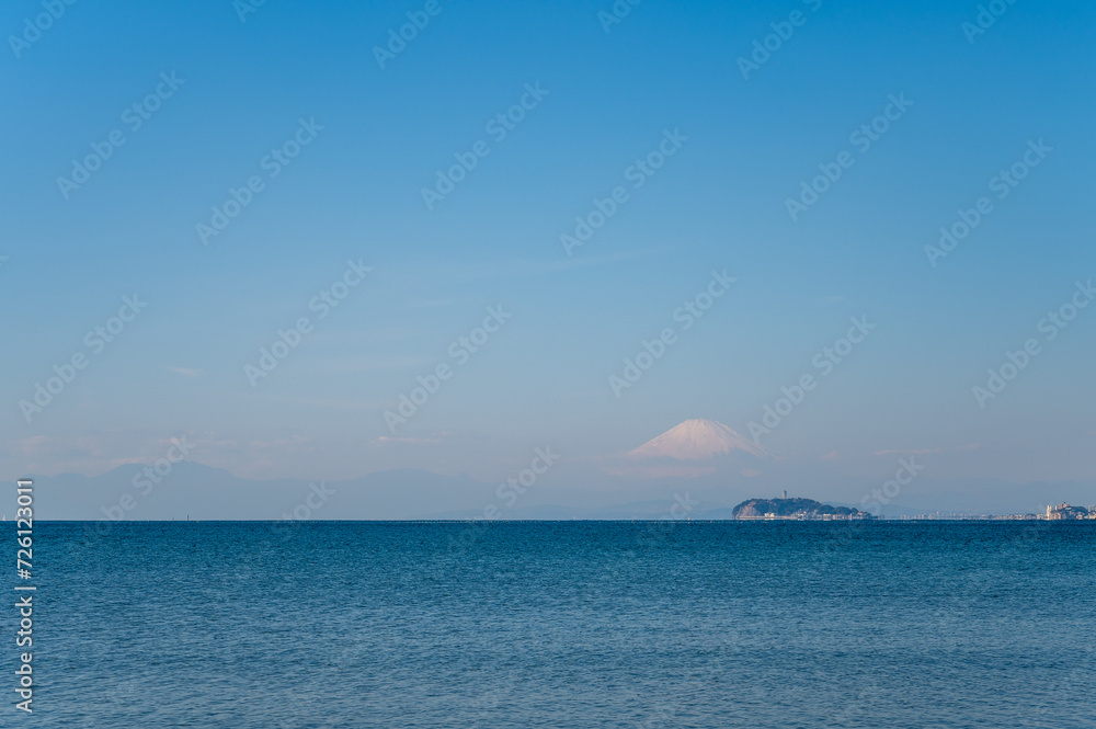 神奈川県の逗子海岸 神奈川県の逗子海岸